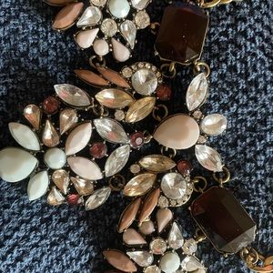 Statement necklace with amazing jewel tones